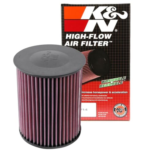 K&N E-2993 Waschbarer und wiederverwendbarer KFZ Tauschluftfilter, Nicht