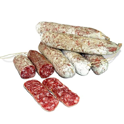 Salchichón Mini Curado, Embutido Español Tradicional, Pack de 4 piezas
