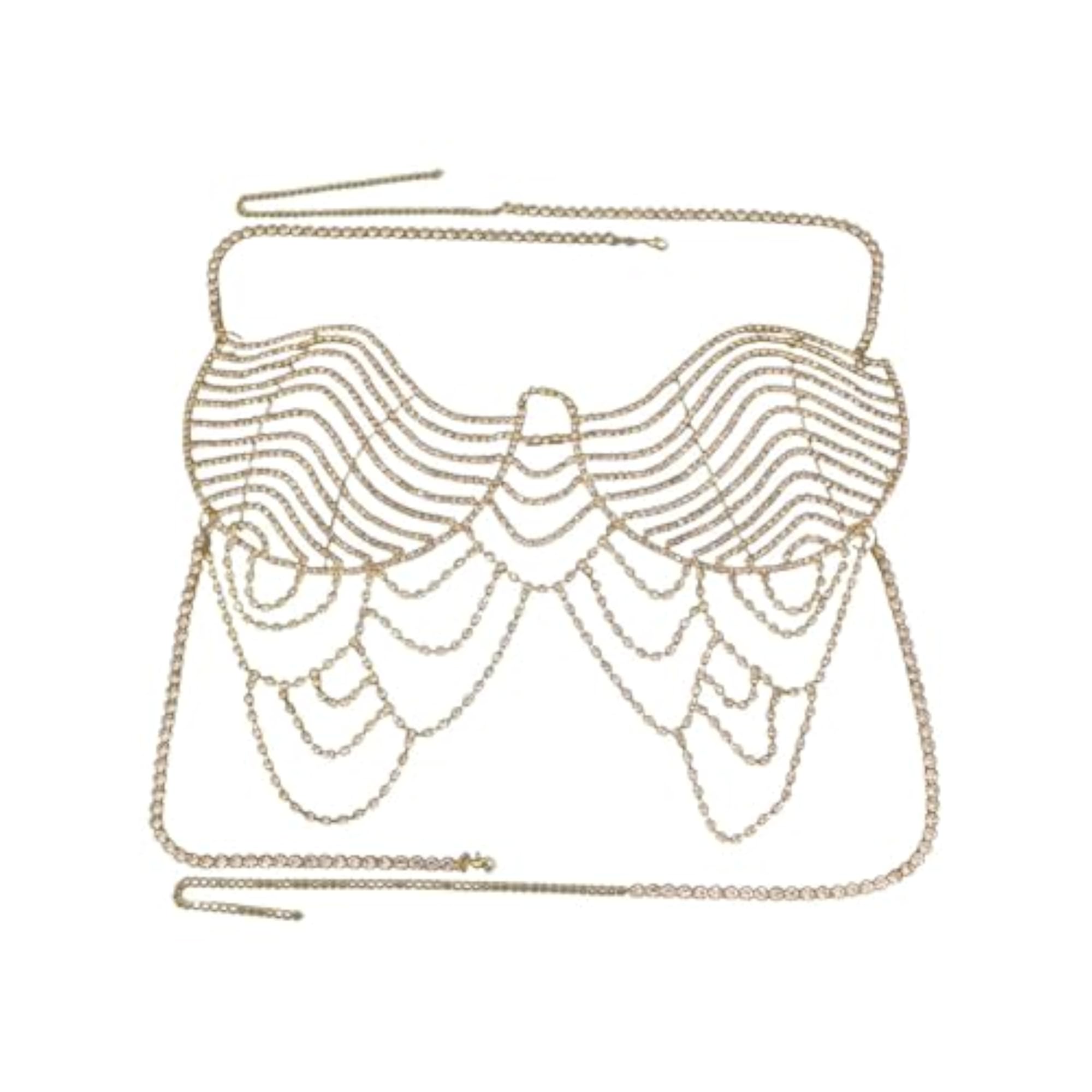 Body Chain Necklace for Parties and Festivals