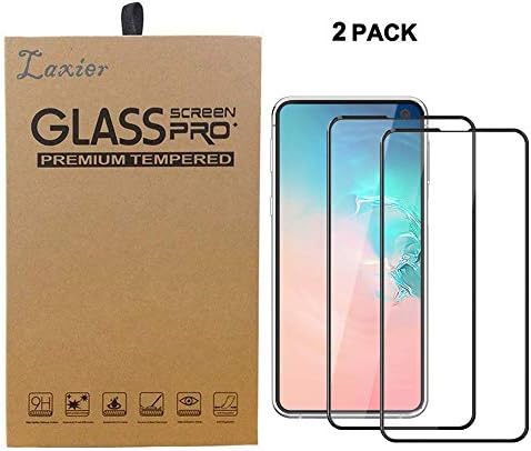 2 Pack of Galaxy S10E Tempered Glass Screen Protector, Case Friendly Edge to Edge Saver Full Coverage Protective Cover Film for Samsung S 10E Phone (Just for S10 E, not for S10 and S10 Plus) (10EB)