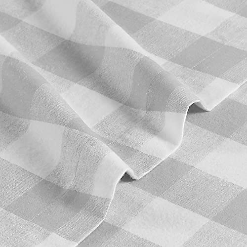 Image of Eddie Bauer - King Sheets, Cotton Flannel Bedding Set, Brushed For Extra Softness, Cozy Home Decor (Lakehouse Plaid, King)