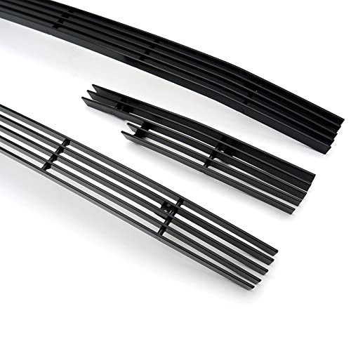 Image of T-Rex Grilles 2014-2015 Sierra 1500 Billet Grille, Black, 4 Pc, Overlay - PN #21208B