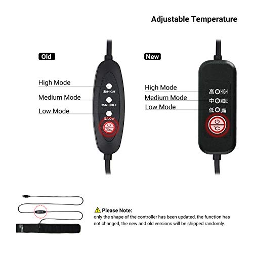 USB Lens Warmer, Lens Dew Heater Strip with Temperature Regulator, Condensation Prevention for Telescopes Camera DSLR Lens Telescope Eyepieces Less Than 3.15 inch (80mm) in Diameter