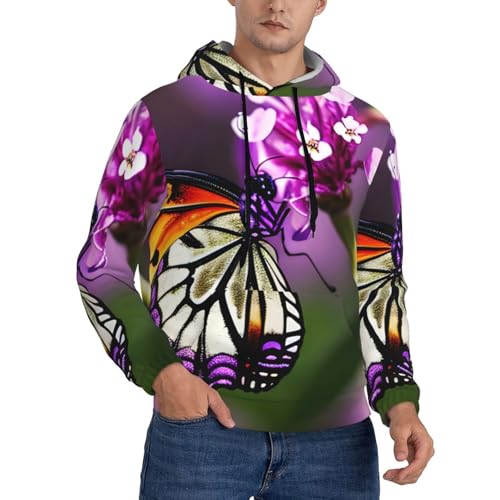 Sweat à capuche violet prune pour homme le style décontracté au quotidien