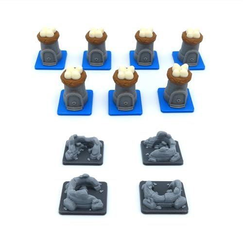 Image of All in Upgrade Kit for Root - 138 Pieces | Board Game Accessory Compatible with The Base Game and Riverfolk, Underworld and The Marauder Expansions.