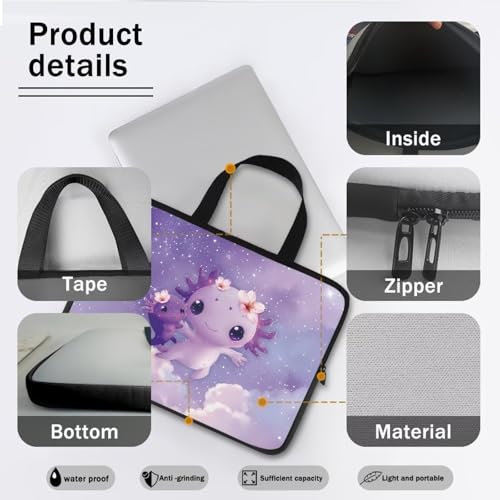 Funda para laptop con asa resistente al agua 15 pulg miniatura 6