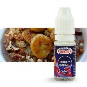 Außergewöhnliches E Liquid wie aus den USA !!! DAS Geschmackserlebnis für alle Dampfer"HONEY HORNET" Honig Nuss Milch Banane Karamell Liquid E-Liquid für E Zigarette Flavourtec American Stars – Bild 5