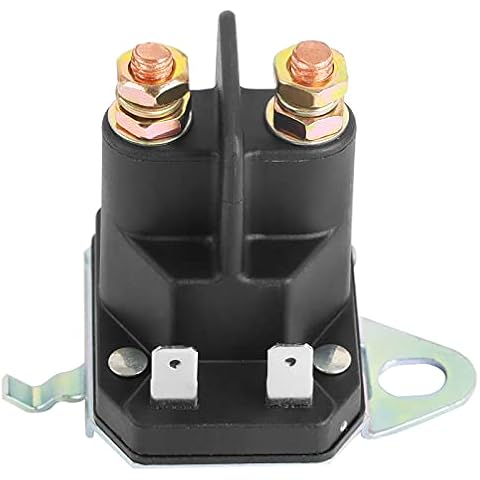 Solenoide de Arranque de Relé 12V Contactor de 4 Pines Cover