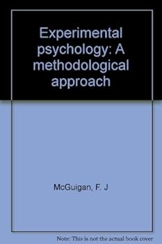 Hardcover Experimental Psychology, a methodological approach Book
