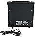 Rockville G-AMP 10W Guitar Amplifier with Bluetooth, Clean/Distortion Modes, 6