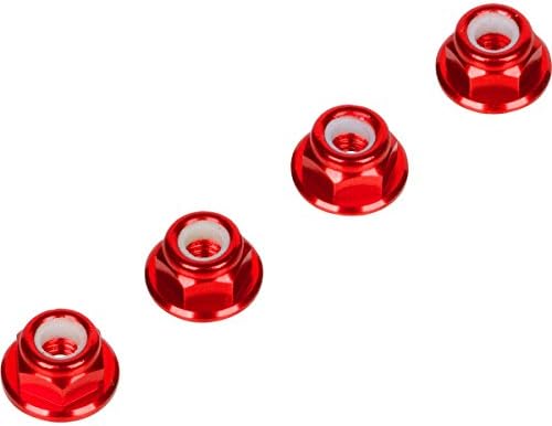 Luxury RC Red 4MM Wheel Nuts 