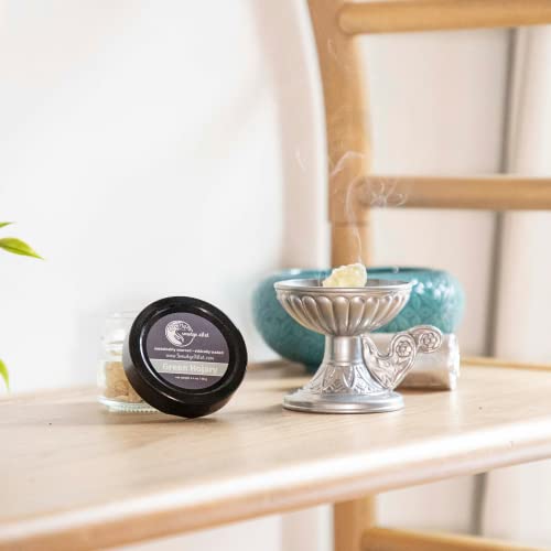 Smudge Allot Frankincense Resin Smudging Kit | Frankincense Resin Burner Kit | Includes Incense Burner Bowl (Gold), One Roll Of Charcoal Disks And 2.4 Oz Of Boswellia Carteri Frankincense Resin #TOP6