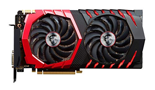 Image of MSI Gaming GeForce GTX 1080 8GB GDDR5X SLI DirectX 12 VR Ready Graphics Card (GTX 1080 GAMING 8G) (Renewed)
