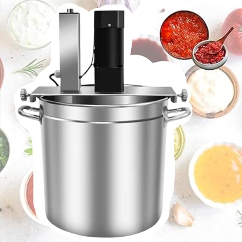 Mezclador de alimentos comercial con velocidad ajustable para preparar mermeladas, salsa y sopa