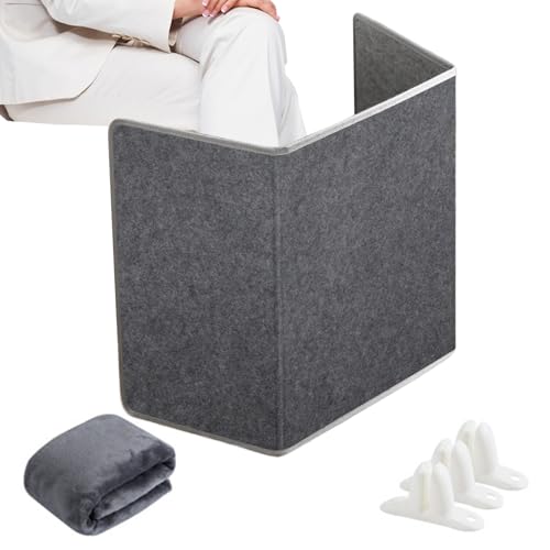 Chdnhe Calentador Para Debajo Del Escritorio, Calefactor Radiante, Calefactor Eléctrico para Pies con Temperatura Ajustable para Dormitorio Sala Sótano Garaje Apartamento