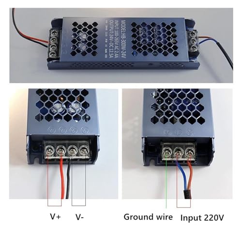 Transformateur LED 12V 150W ultra-fin avec tension stable 12.5A
