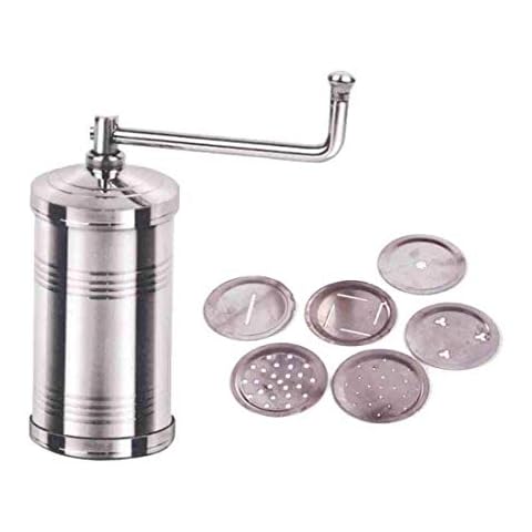 Stainless Steel Sev Maker, Stainless Steel Sev Sancha, Sev Manual Pasta Maker,Silver Color Cover