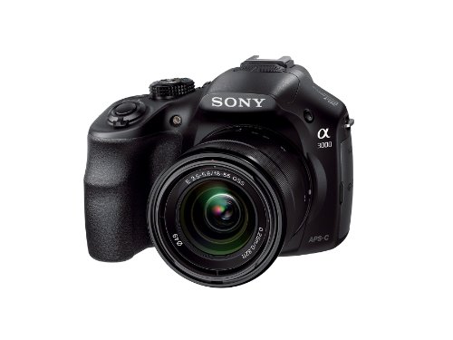 Sony Alpha A3000 Ilce-3000K 20.1 Mp Mirrorless Digital Camera - Black - 18-55Mm Oss Lens #TOP2
