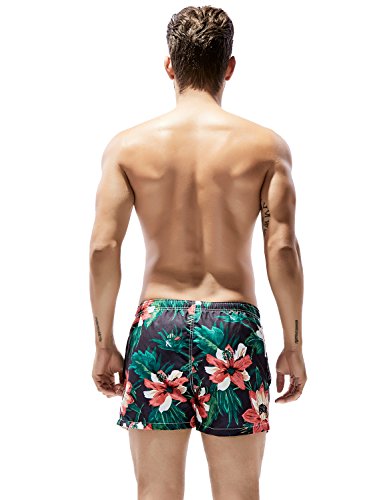 SEOBEAN Mens Sport Swimwear Bathing Trunk Boxer Beach Board Shorts3