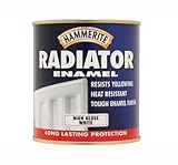 Hammerite Radiator Enamel Paint - Gloss White 500ml