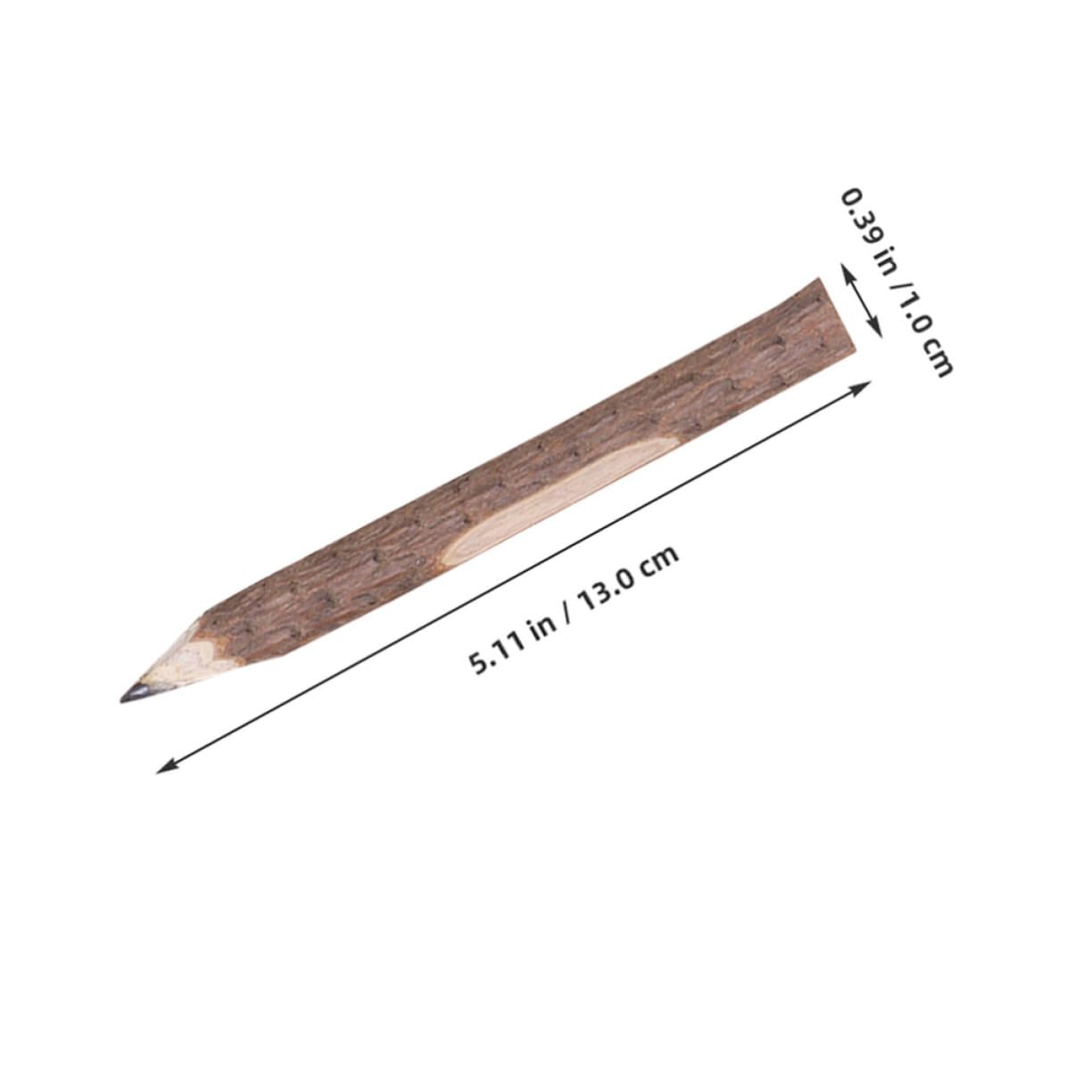 Artibetter 50 Piezas Lápices de Madera Natural, Marrón, Escritura Suave