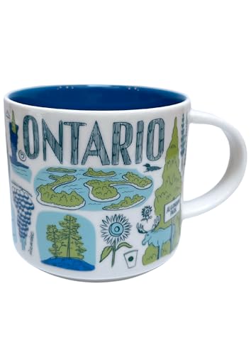 Taza de Cerámica Starbucks Ontario 14 Oz miniatura 1