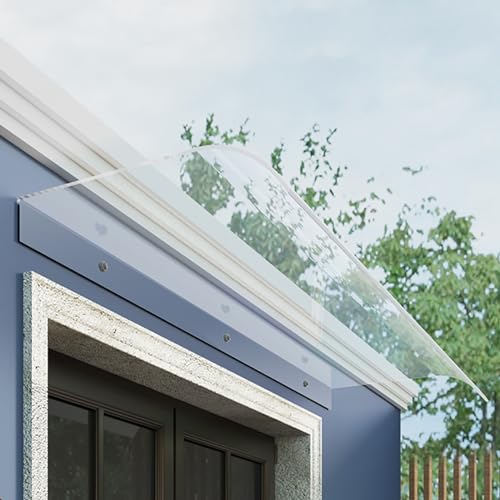 Auvent de terrasse protection intempéries pour fenêtre et porte extérieure - 4