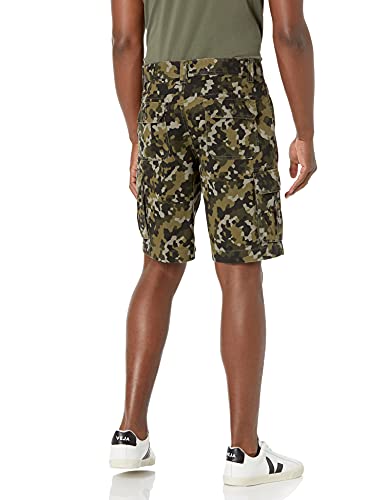 Amazon Essentials Men's Classic-Fit Cargo Short (Available In Big & Tall), Olive Camo, 36 #TOP1
