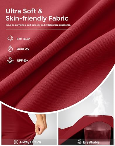 Image of G Gradual Women's Athletic Shorts 6 inch High Waisted Stretchy Bermuda Shorts for Women Quick Dry Summer Casual Shorts