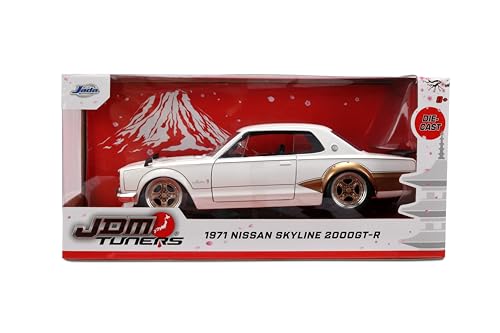 Jada Nissan Skyline GT-R 1971 Modelo a Escala 1:24 miniatura 2