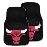 FANMATS NBA Chicago Bulls Nylon Face Carpet Car Mat