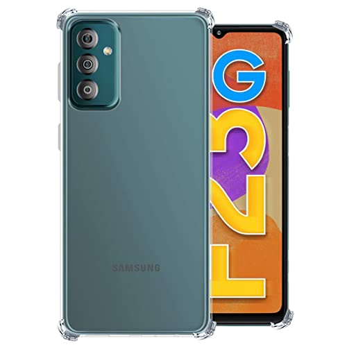Image of COVERBLACK Transparent Rubber Case Back Cover for Samsung Galaxy M52 5G SM-M526B - Transparent