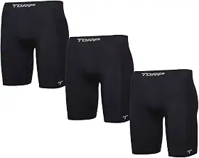 Kit 3 bermudas térmica sem costura alta compressão corrida academia