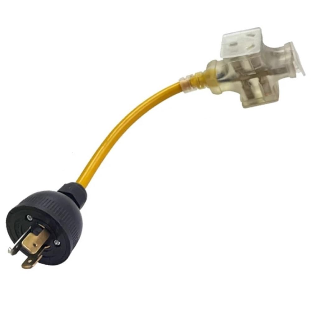Adaptateur E 16A fini les blocages sur prise A 30A 3 broches de générateur 220V