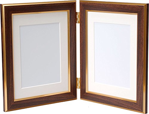VANJOH �t�H�g�t���[�� Double Frame Basic 2L �c �u���E�� DF-B5BR
