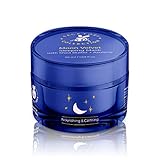 FACETORY Moon Velvet Sleeping Mask Moisturizer with Shea Butter and Azulene - Improve Dry, Irritated, and Dehydrated Skin - Nourishing, Calming, Moisturizing, 50 ml/ 1.69 fl oz