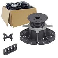 50 stuks Trevendo Universal Terrasdragers voor hout, composiet en platen, S (17-30 mm