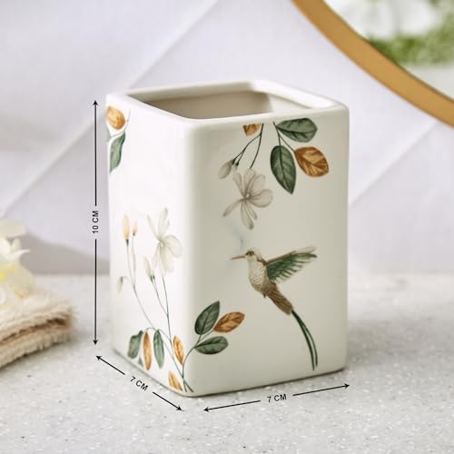 Image of Home Centre Mekong Kralix Ceramic Holder White