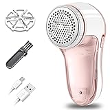 👕【USB-Ladedesign und super lange Arbeitszeit】 Unser Stoffrasierer ist mit einem hochwertigen Lithium-Akku ausgestattet. Das vollständige Aufladen dauert nur 6 Stunden und ermöglicht eine effektive Nutzung von 3 Stunden. Im Vergleich zu anderen Fuzz-Entfernern auf dem Markt beträgt die Ladezeit kürzer und verwendet Zeit ist länger.