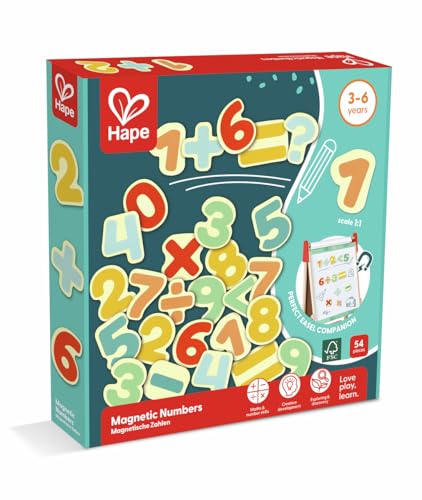 Hape Números magnéticos - Aprender Matemáticas con Diversión y Creatividad