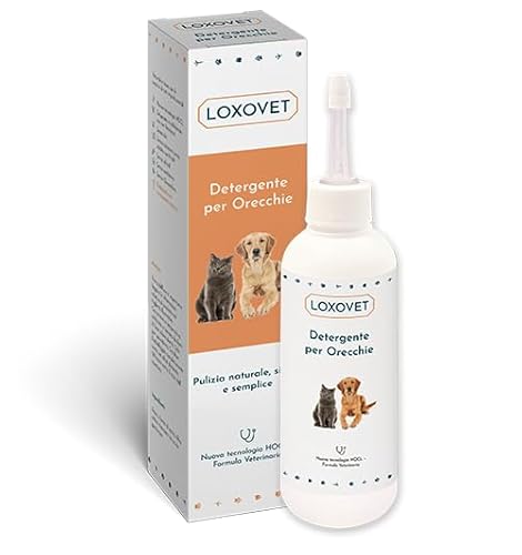 LOXOVET Detergente per Orecchie Cani e Gatti 100ml