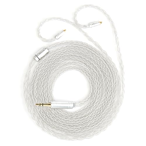 KBEAR ST12plus MMCX3.5MM�C���C���[ ���P�[�u�� 8�{4N���_�f���⃁�b�L�A�b�v�O���[�h�P�[�u�� �A���~�j�E���z�Ɏ_���v���Z�X 2M �������P hi-fi�I�[�f�B�I �w�b�h�t�H�� �����p SE315/SE425/SE535/SE846