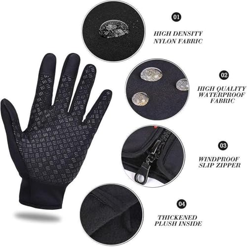 Gants électriques de travail et cyclisme étanches pour affronter l'hiver