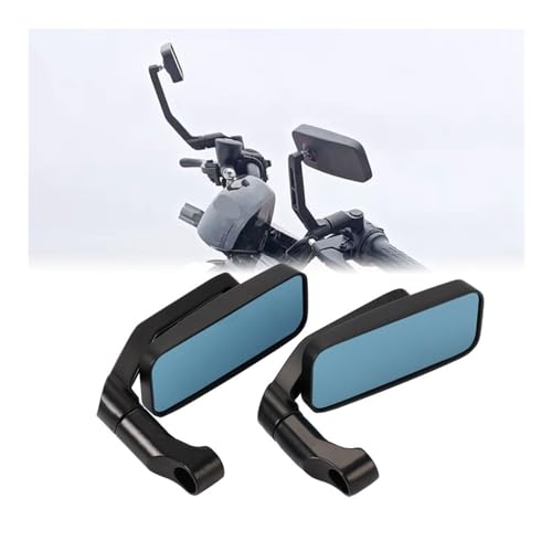 Espejo retrovisor de motocicleta convexo con visión gran angular 3