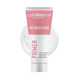 COLORESSENCE Pre Makeup Base Primer, 30ml | For All Skin Types | Long Lasting | Lightweight | Matte Finish | Oil Control | Waterproof