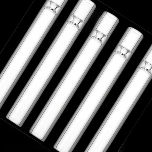 4 Inch Glass Pipe Oil Burner Clear Thick Glass Oil Pipe (5 Pcs)