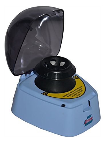 MLX-110 Mini Centrifuge, 6 Place, 10000 RPM, 110V AC/60 Hz, Blue