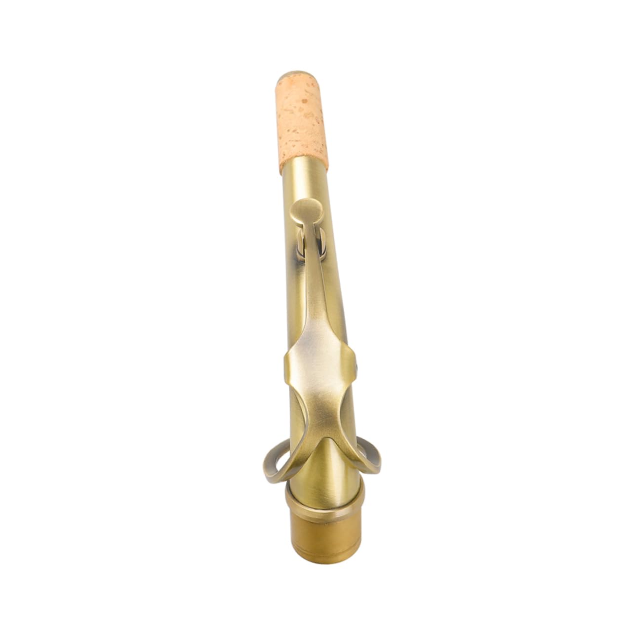 ibasenice Collo Sax Bend Ottone Per Sassofono Accessorio Isolante Finitura Antica Verde Design Raffinato e Naturale Resistente All e Al Calore