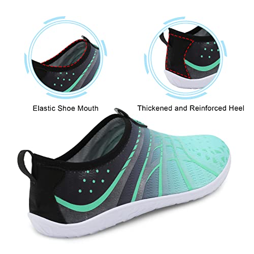 Image of Spesoul Womens and Mens Water Shoes Breathable Quick Dry Soft Barefoot Aqua Socks for Hiking Swim Beach Surf Yoga Sport