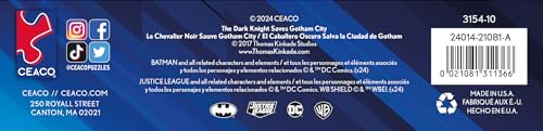 Ceaco 3154-10 Thomas Kinkade - Dc Comics - Justice League - The Dark Knight - 1000 Piece Jigsaw Puzzle thumb #5